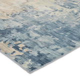 Crosby St. Dove Grey Splash Patterned Washable Accent Rug — detail view 1