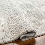 Alder Taupe High Low Washable Accent Rug — detail view 2