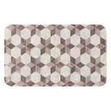 Beige Grey Tiles Echo Doormat