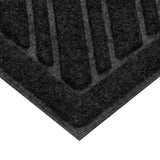 Diamond Scraper Doormat — Black view 2