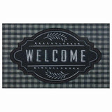 Black Farmhouse Chalkboard Doormat