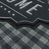 Black Farmhouse Chalkboard Doormat — detail view 1