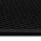 Black Honeycomb Matrix Doormat — detail view 1