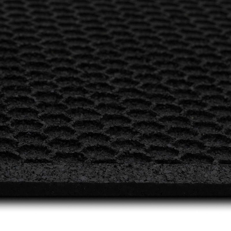 Black Honeycomb Matrix Doormat