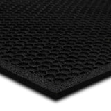 Black Honeycomb Matrix Doormat — detail view 2