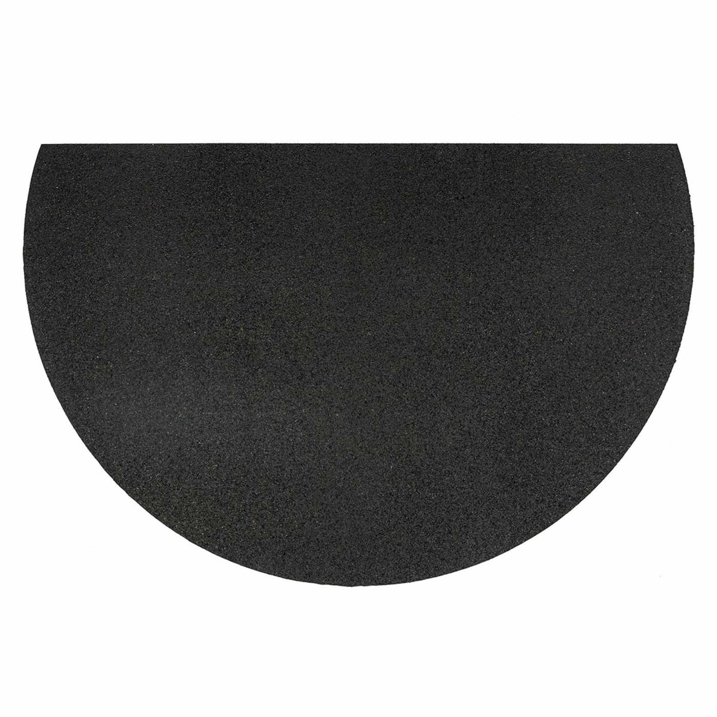Black Honeycomb Matrix Slice Doormat — detail view 2