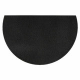 Black Honeycomb Matrix Slice Doormat