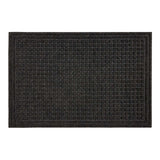 Waffle Impressions Doormat — Black