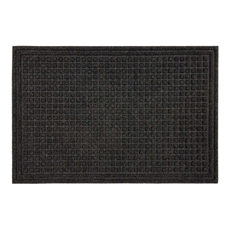 Waffle Impressions Doormat — Black
