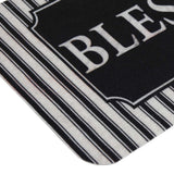 Blessed Striped Echo Doormat — detail view 1