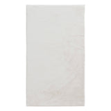 Bliss Silver Faux Rabbit Fur Washable Accent Rug