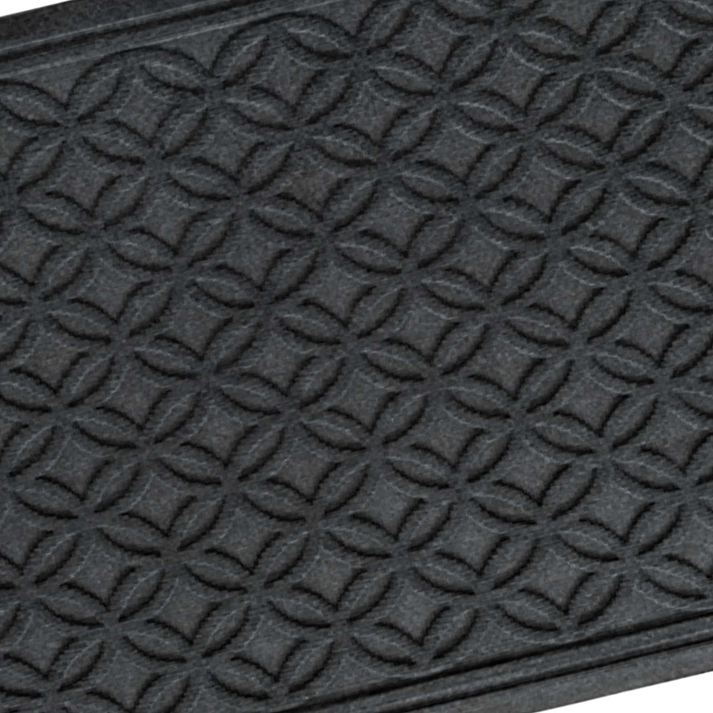 Bluestone Textured Rubber Doormat — detail view 1