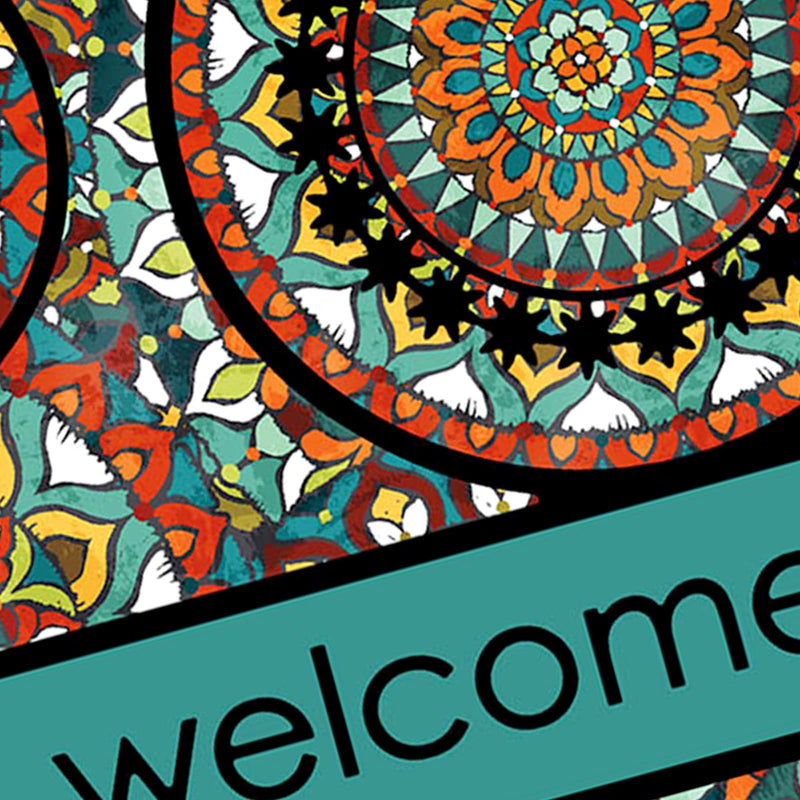 Bohemian Welcome Doormat