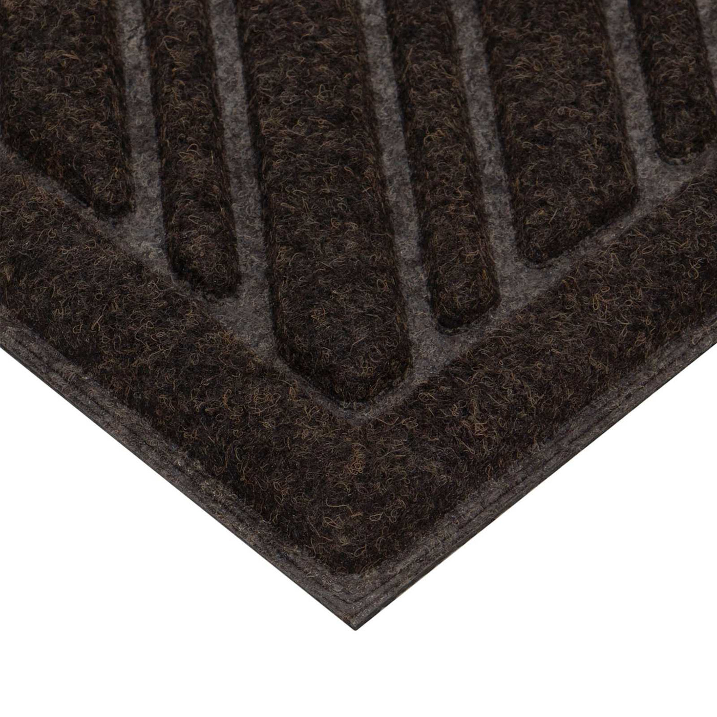 Diamond Scraper Doormat — Brown view 2
