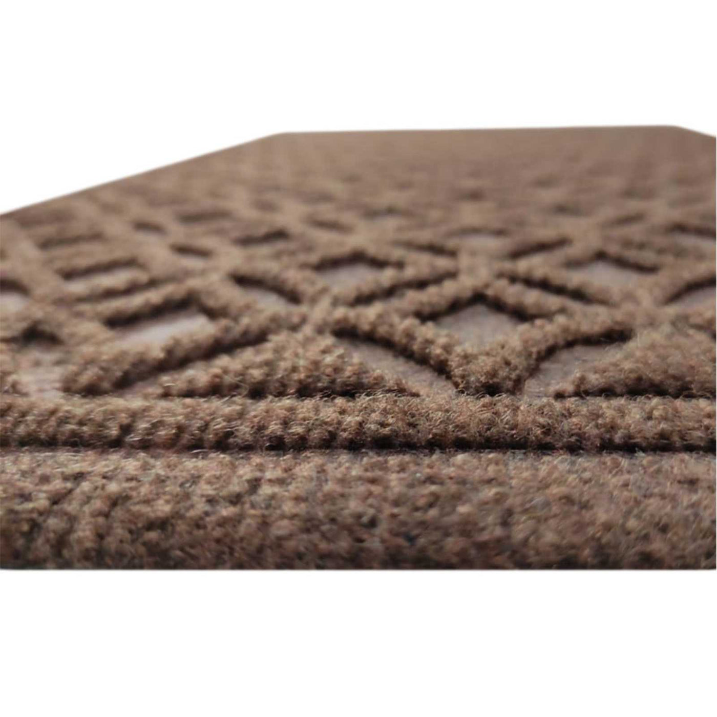 Brown Tractor Texture Rubber Doormat — detail view 2