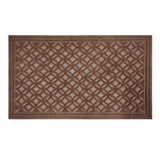 Brown Tractor Texture Rubber Doormat