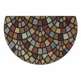 Burlap Bay Rubber Slice Doormat
