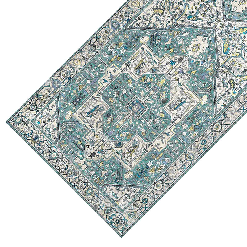 Cameron Blue Ivory Runner Rug