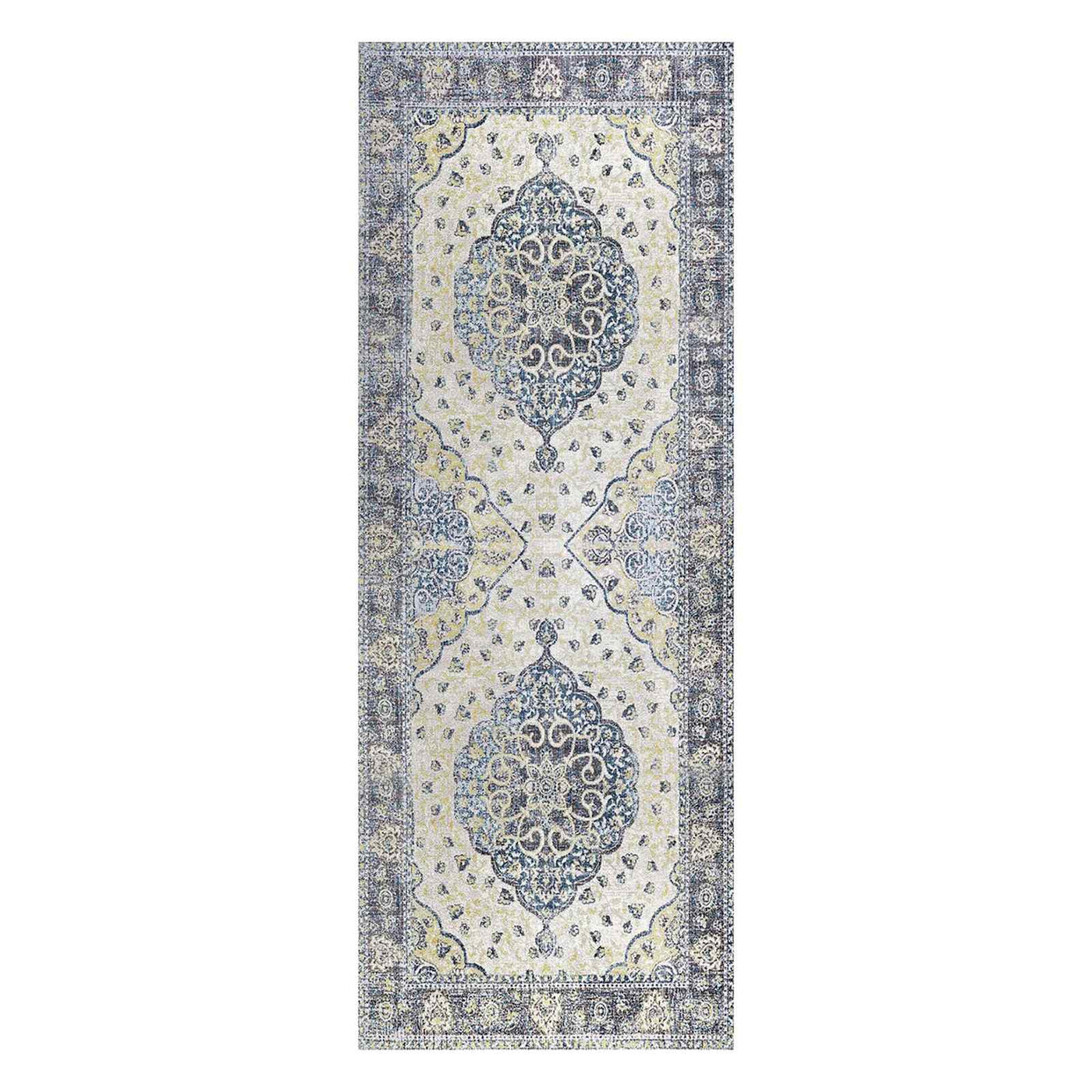 Cameron Gold Ivory Runner Rug