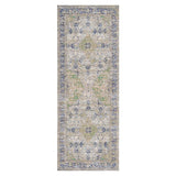 Cameron Ivory Sage Runner Rug