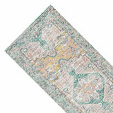Cameron Multicolor Pastel Runner Rug — detail view 1