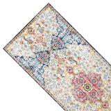 Cameron Red Blue Runner Rug — detail view 1
