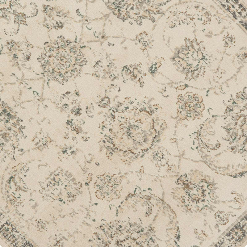 Norwich Traditional Ivory & Beige Area Rug