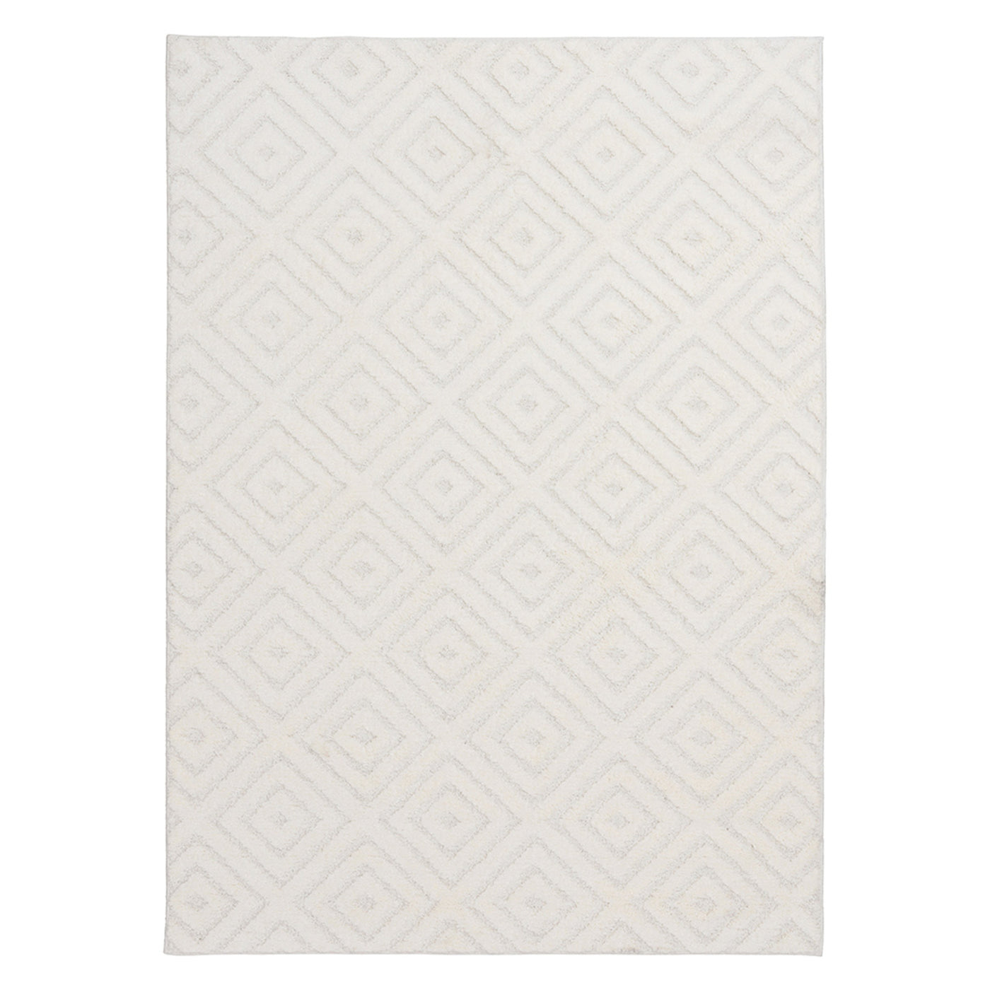 Ronin Ivory Tufted Non-Slip Area Rug