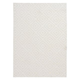 Ronin Ivory Tufted Non-Slip Area Rug