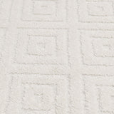 Ronin Ivory Tufted Non-Slip Area Rug — detail view 3