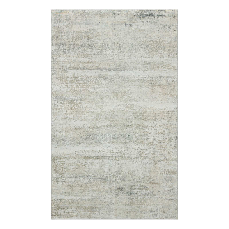 Freya Grey Modern Washable Accent Rug