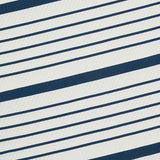 Honeybloom Arya Blue Striped Washable Accent Rug — detail view 2