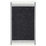 Found Fable Arya Black White Washable Accent Rug — detail view 1