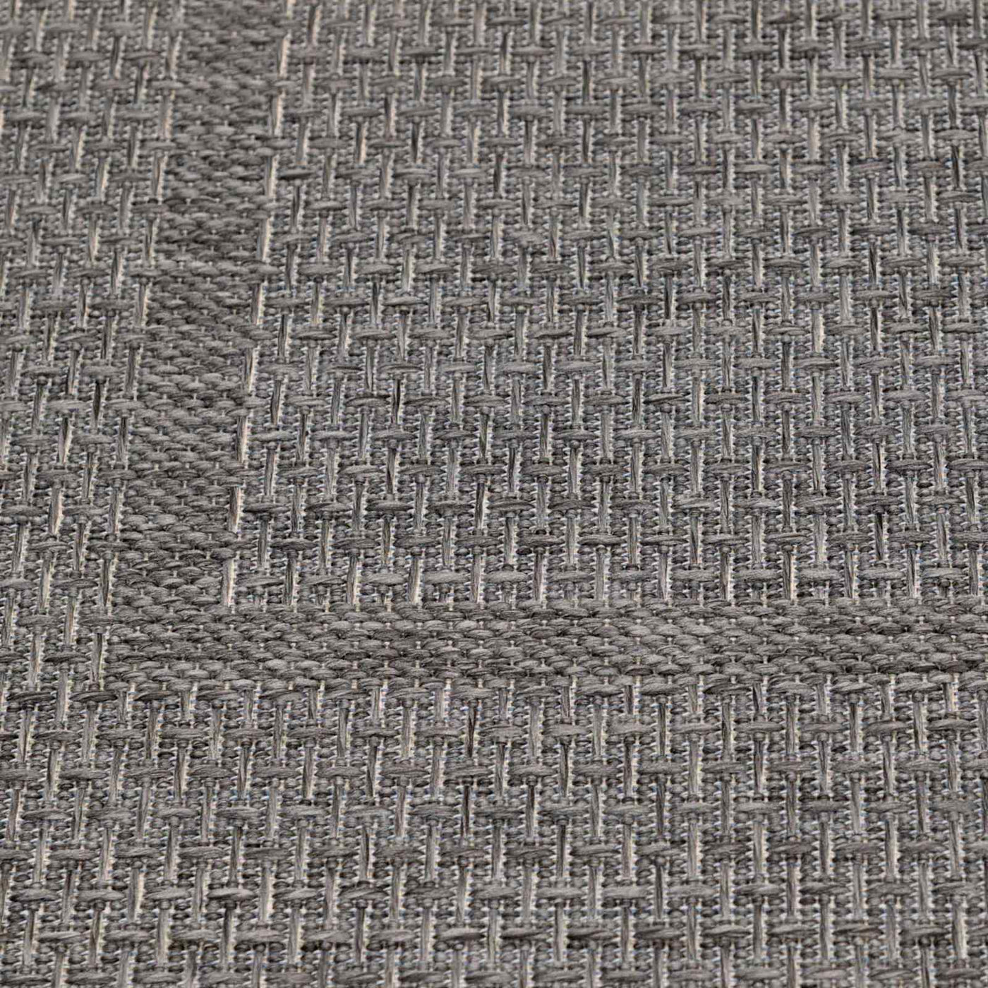 E195 Crosby St. Santorini Grey Natural Woven Indoor Outdoor Accent Rug — detail view 3