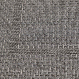 E195 Crosby St. Santorini Grey Natural Woven Indoor Outdoor Accent Rug — detail view 3