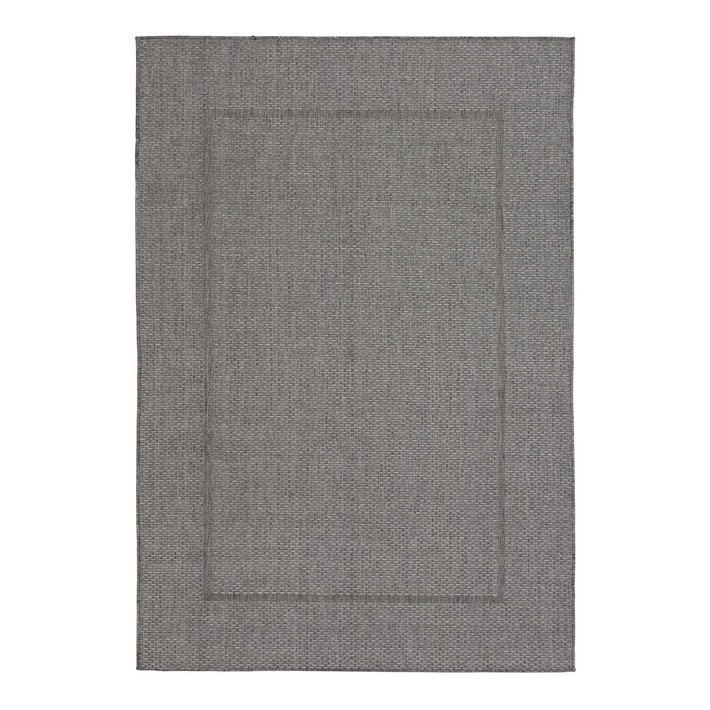 E195 Crosby St. Santorini Grey Natural Woven Indoor Outdoor Area Rug