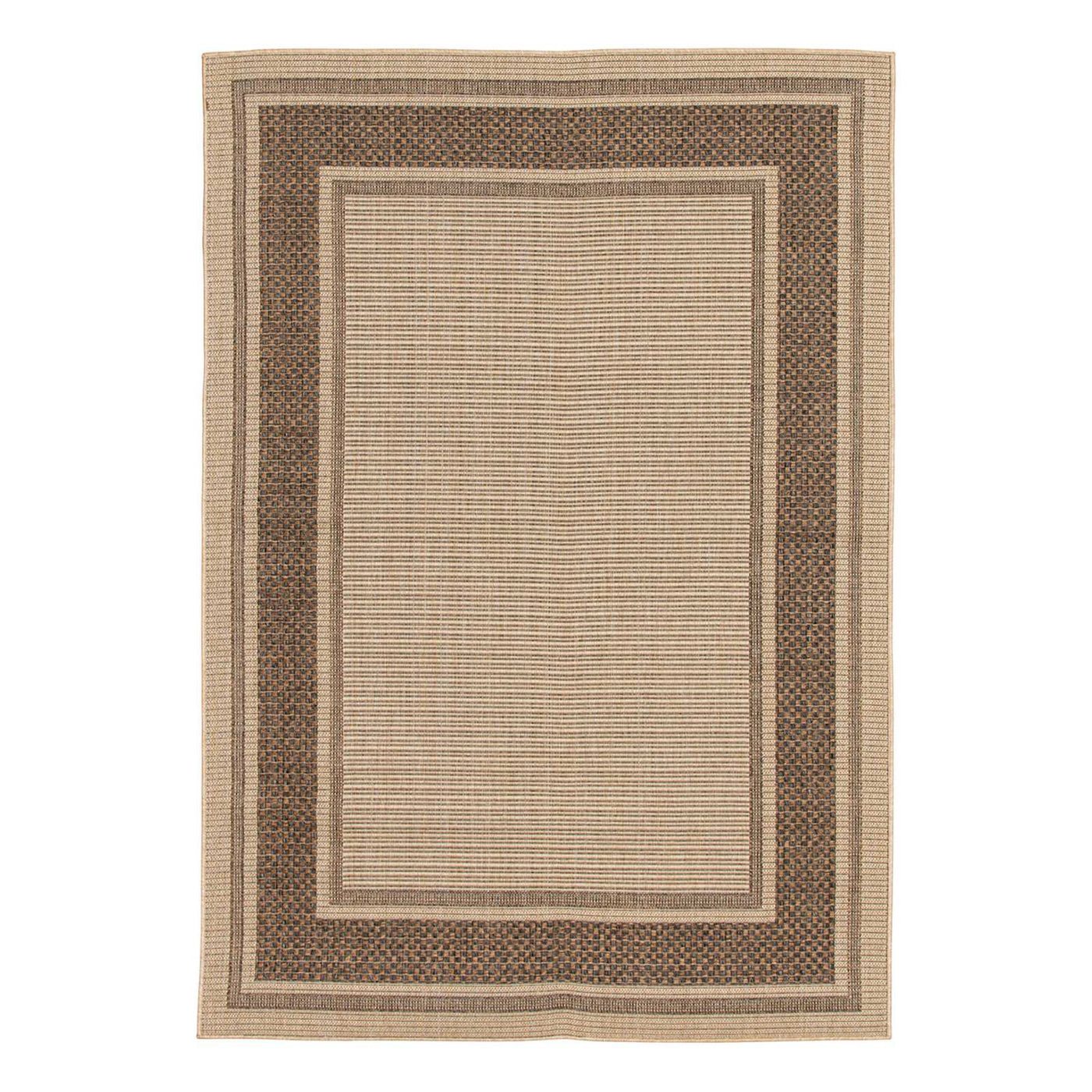 E212 Santorini Cayden Natural Indoor Outdoor Accent Rug