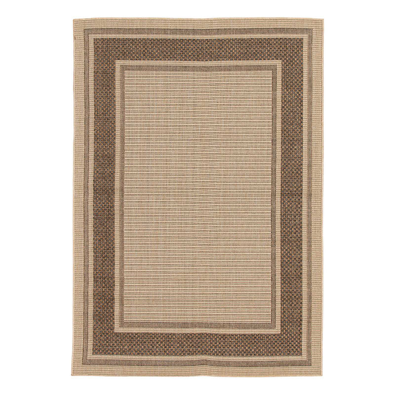 E212 Santorini Cayden Natural Indoor Outdoor Accent Rug