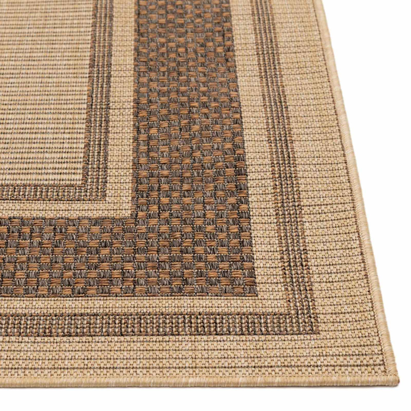 E212 Santorini Cayden Outdoor Area Rug — detail view 1