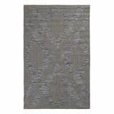 Grey Diamond Design Indoor Outdoor Area Rug