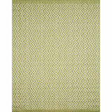 Oasis Green Geo Indoor Outdoor Area Rug
