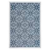 New Zealand Cobalt Blue Woven Indoor Outdoor Area Rug