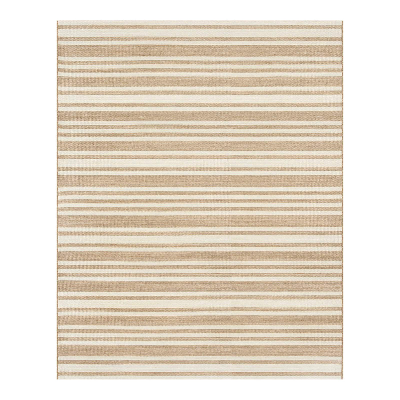 Honeybloom Lester Natural Striped Outdoor Area Rug