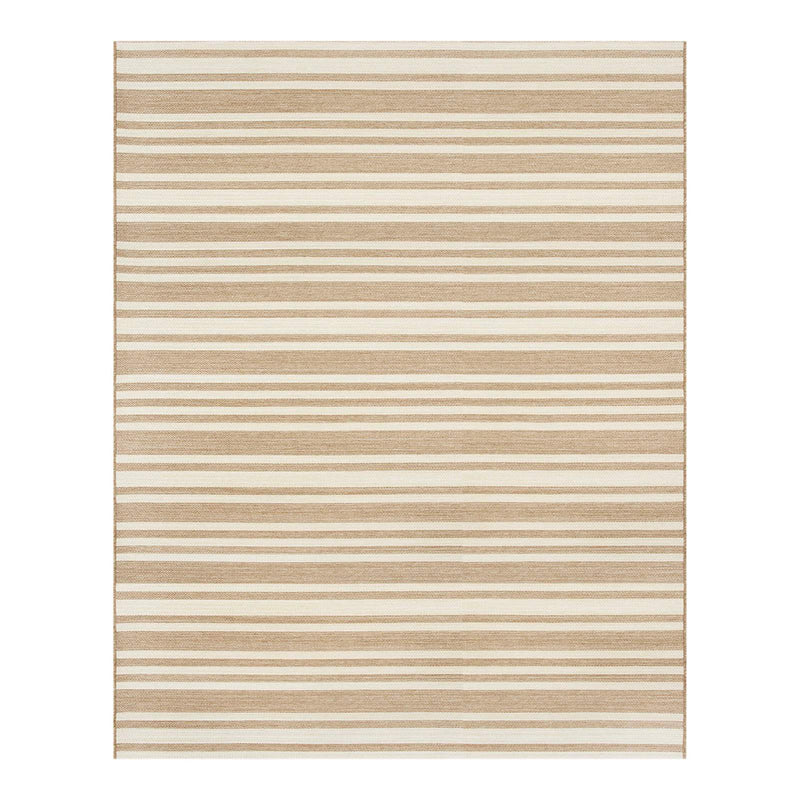 Honeybloom Lester Natural Striped Outdoor Area Rug