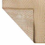 Ruby Natural Flatweave Outdoor Area Rug — detail view 2