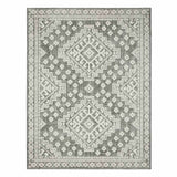 Tracey Boyd Athens Grey Diamond Design Outdoor Area Rug