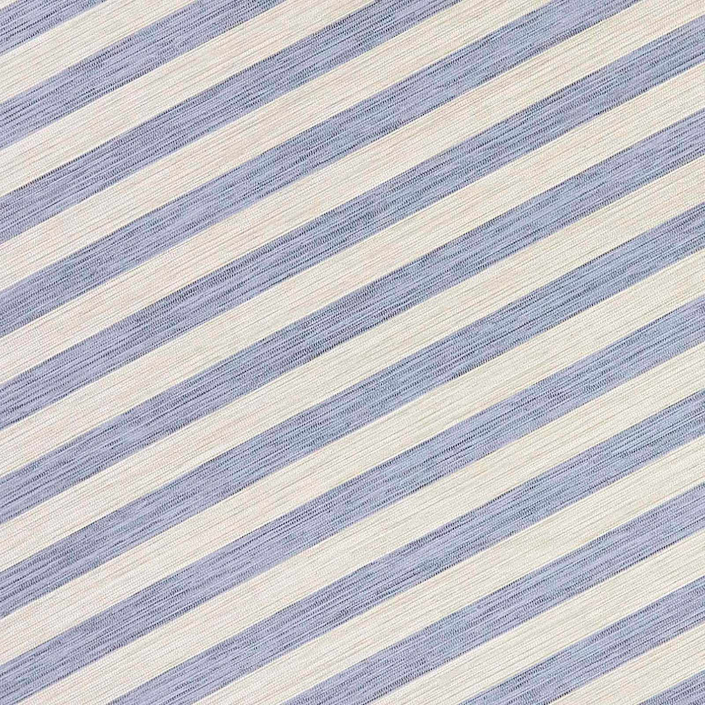 Honeybloom Anna Blue Striped Outdoor Area Rug — detail view 1