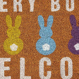 Every Bunny Welcome Coir Mat — detail view 2