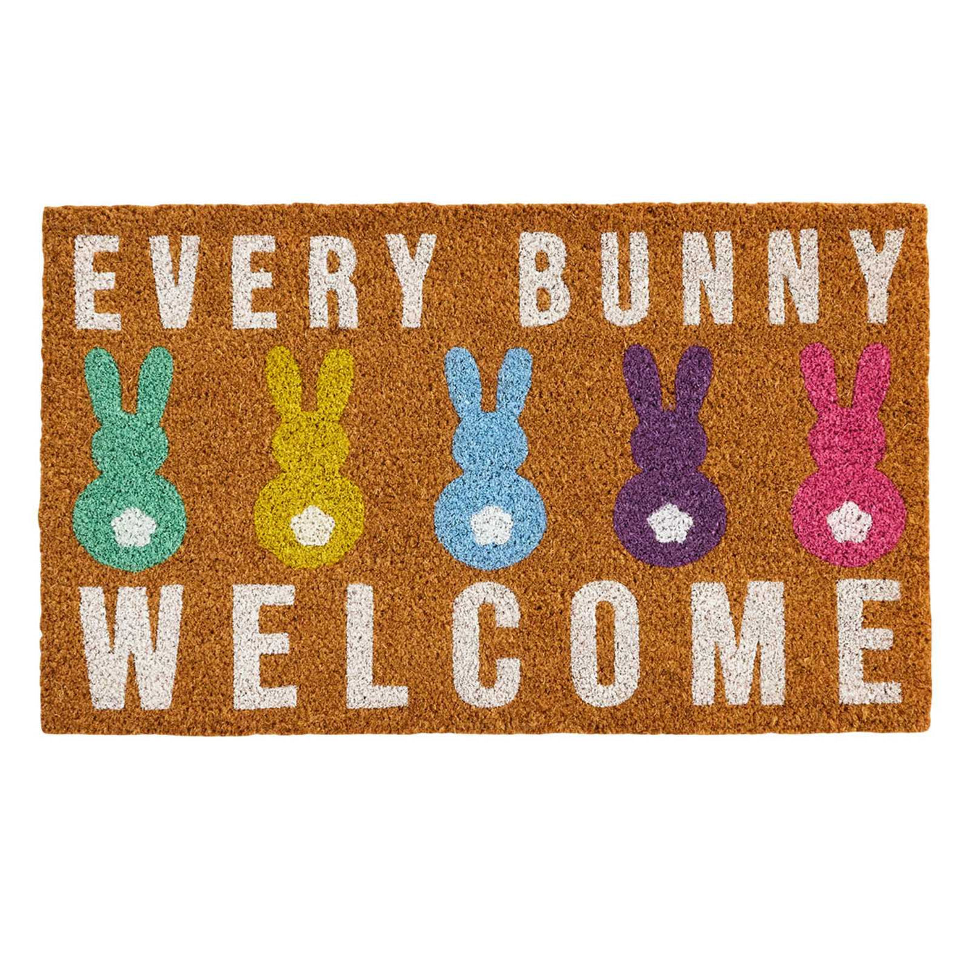 Every Bunny Welcome Coir Mat