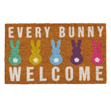 Every Bunny Welcome Coir Mat